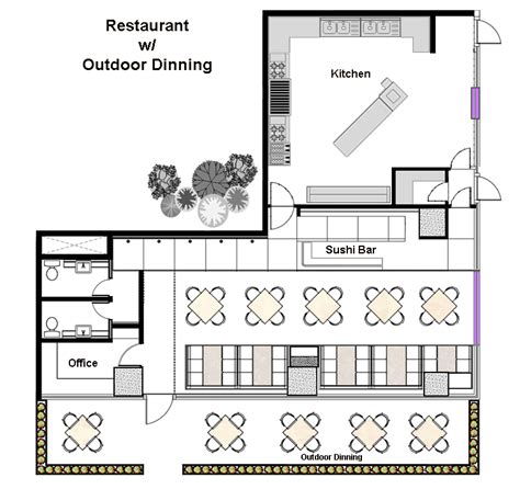 Restaurant Layouts | Restaurant Design Software | Restaurant Drawings | Restaurant Layout Designs