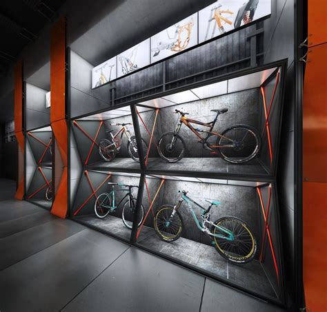 Igor Iastrebov on Behance | Bike room, Bicycle store, Cycle store design