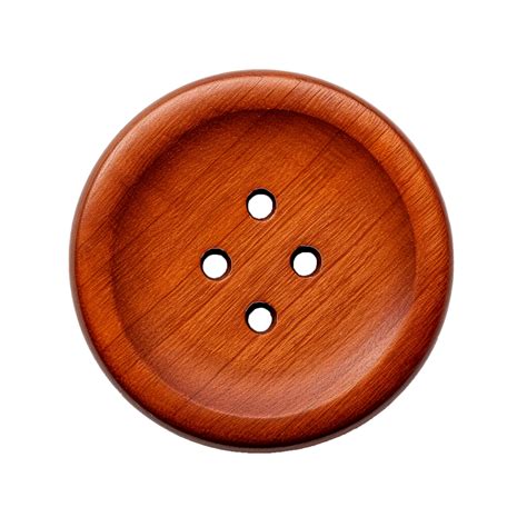 AI generated Round wooden button png isolated on transparent background 36256557 PNG
