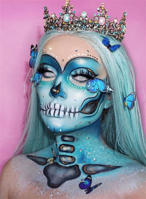 60+ Cool Halloween makeup looks trending this year - Mycozylive.com