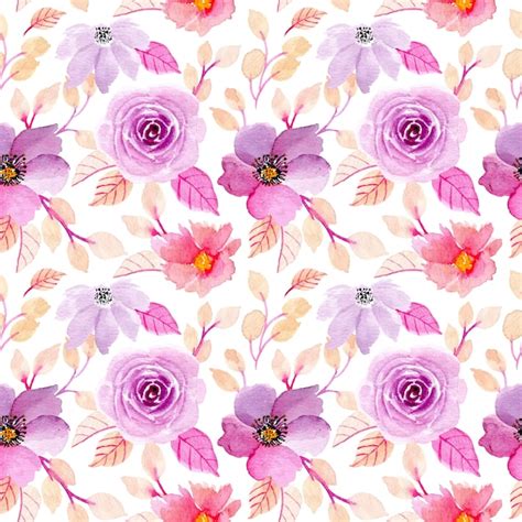 Simple Purple Floral Pattern : Cute Pattern Small Flower Small Colorful Stock Vector ...