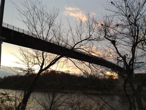 This is the greenway bridge over the cumberland river | Cumberland river, River, Cumberland