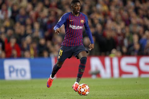 Barcelona senior gives Ousmane Dembele a mouthful