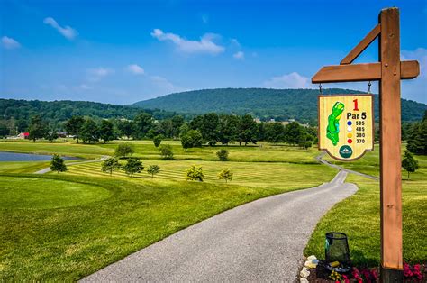 Hole #1 at Carroll Valley Golf Course at Liberty Mountain Resort ...