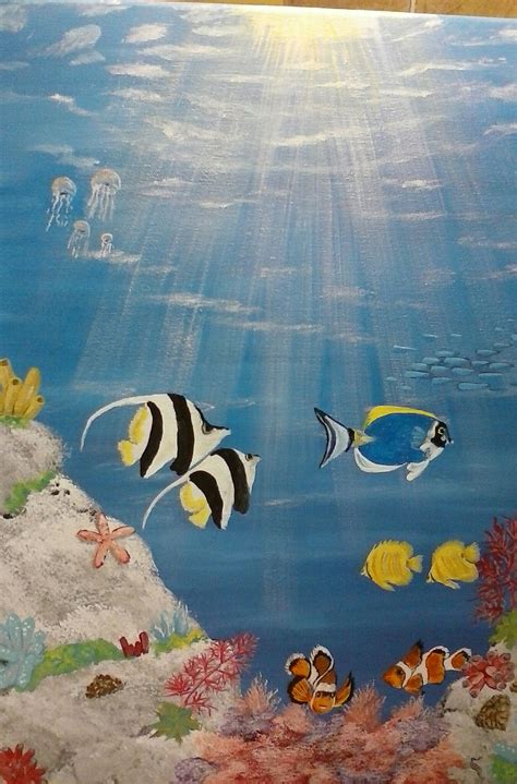 Underwater Scene Painting