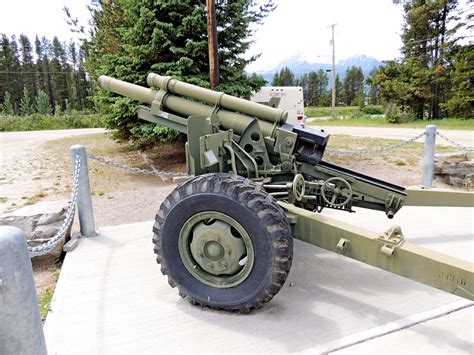 105 Millimetre Howitzer - Valemount, BC - Static Artillery Displays on Waymarking.com