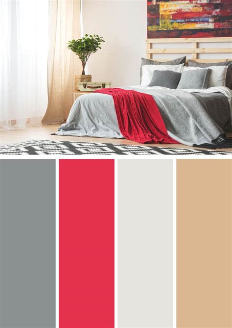 Grey Bedroom Walls Color Combinations