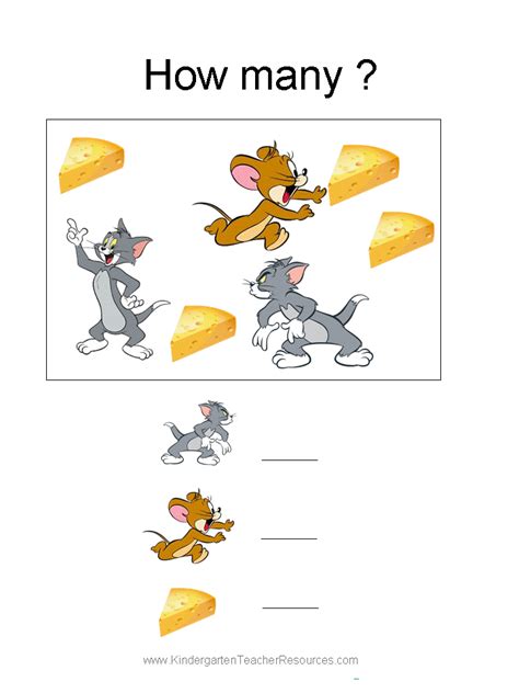 Tom and Jerry Math Workbook