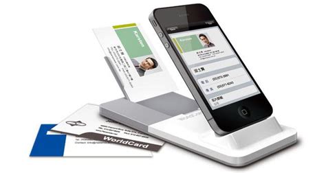 PenPower WorldCard Link Business Card scanner for iPhone 5/5S/5C