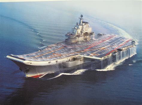 Decontaminating Chinese Aircraft Carrier Liaoning CV-16 | Global Military Review