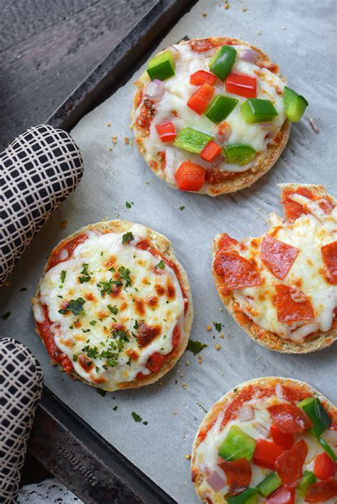 Freezer English Muffin Mini Pizzas