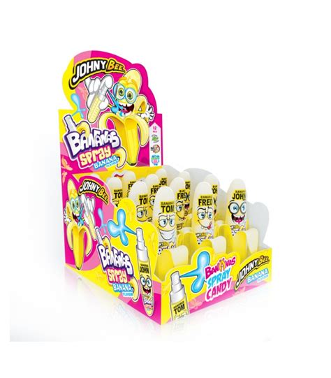 Banana Spray liquid candy Johny Bee - Confitelia.com