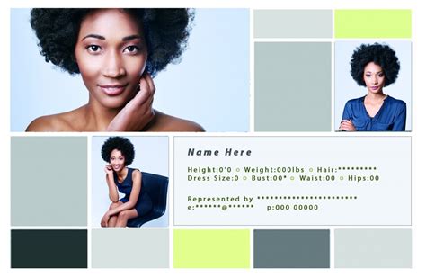 Free comp card template psd download - reqopps