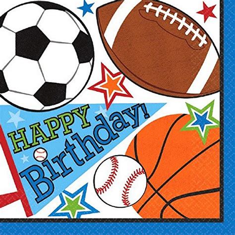 Happy Birthday Clip Art Birthday Clipart Sports Theme - Clipart Library ...