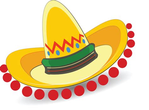 Mexican Hat Transparent Background Clipart - Full Size Clipart ...