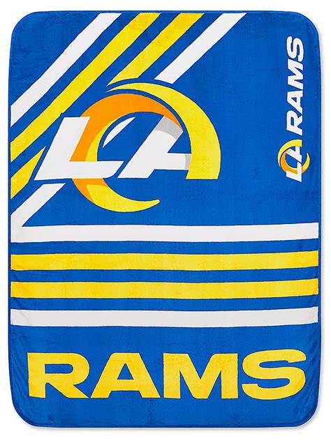 NFL Blanket - Los Angeles Rams S-25475RAM - Uline