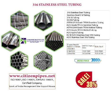 316 stainless steel Tubing at Best Price in Mumbai | CITIZEN PIPES