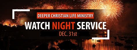 Deeper Life Bible Church Crossover Night (31st Dec. 2019) – Live Stream - Believers Portal