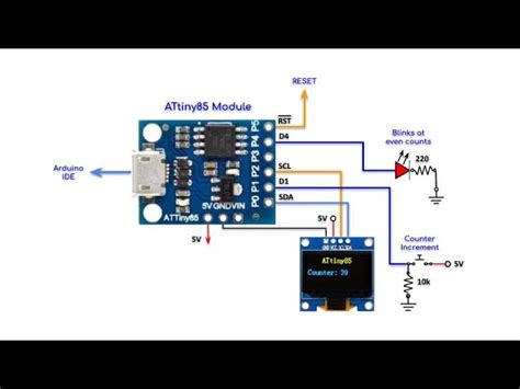 Hula hoop Estrictamente Gallina digispark i2c oled veinte Verdulero acre