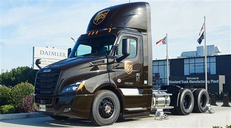 DTNA's Milestone Truck Presented to UPS | Transport Topics