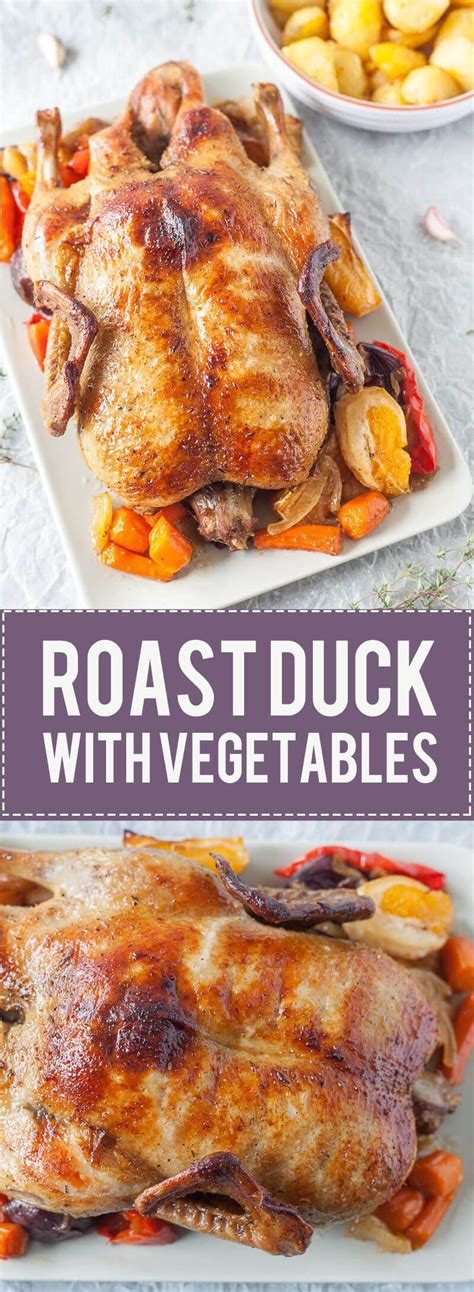 Roast Duck with Vegetables is the perfect celebration of Autumn. With a ...