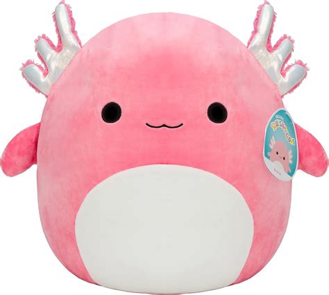 Stuffed Animals Toys & Hobbies Squishmallow 12" Archie the Axolotl Pink Authentic Kellytoy Plush ...