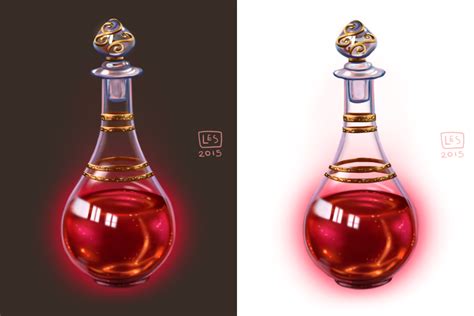 Small Items__Potion Vial by BlackBirdInk on DeviantArt