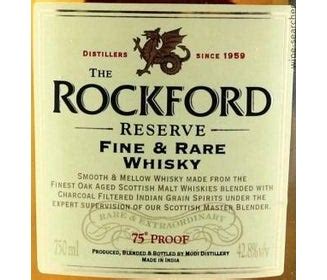 Rockford Reserve Fine & Rare Whisky | prices, stores, tasting notes & market data