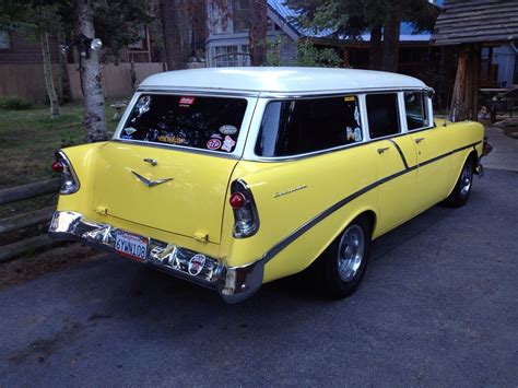 1956 Chevy 210 Wagon Custom | Chevy, Wagon, Van