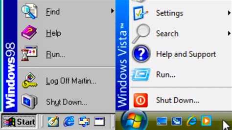 Windows Classic Start Menu Evolution! - YouTube