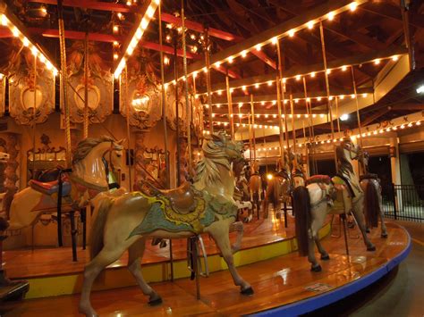 Forest Park Carousel at Night Woodhaven Blvd and Forest Park Drive Queens NY c Ara Chekmayan ...