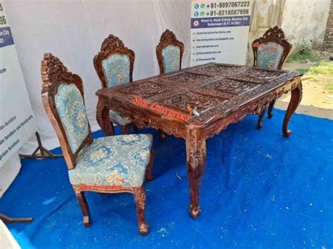 Wooden top Sheesham Wood Dining Table at best price in Saharanpur | ID: 25924211862