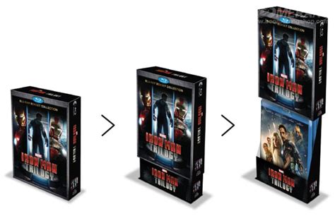 Iron Man Trilogy (Blu-ray Boxset Collection) [Thailand] | Hi-Def Ninja ...