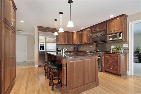 43 "New and Spacious" Darker Wood Kitchen Designs & Layouts