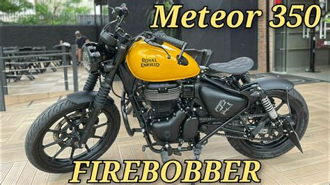 Meteor 350 bobber , que coisa mais linda #royalenfield #meteor350 #bobber - YouTube