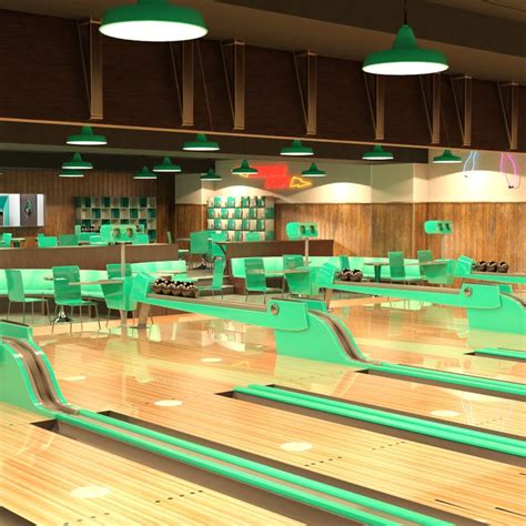 Retro Bowling Alley - Daz Content by chriscox | Bowling alley, Bowling ...