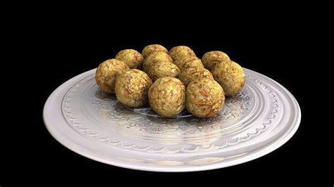 tirupati laddu 3D model | CGTrader