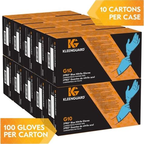 Kleenguard G10 Blue Nitrile Gloves