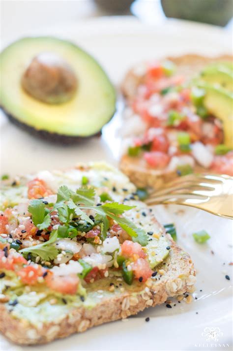 Mexican Bruschetta Avocado Toast: Simple, Healthy Breakfast | Kelley Nan