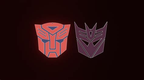 Free STL file AUTOBOTS AND DECEPTICONS LOGO・3D printable model to ...