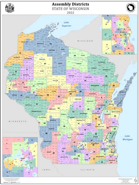 Red vs. Blue: In Wisconsin, Gerrymandering Determines State Legislature ...