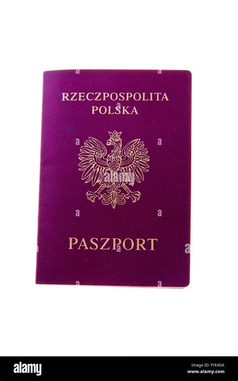 Polish passport hi-res stock photography and images - Alamy