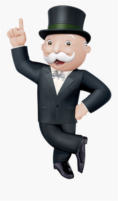 Mr Monopoly Clipart , Png Download - Rich Uncle Pennybags Png , Free Transparent Clipart ...