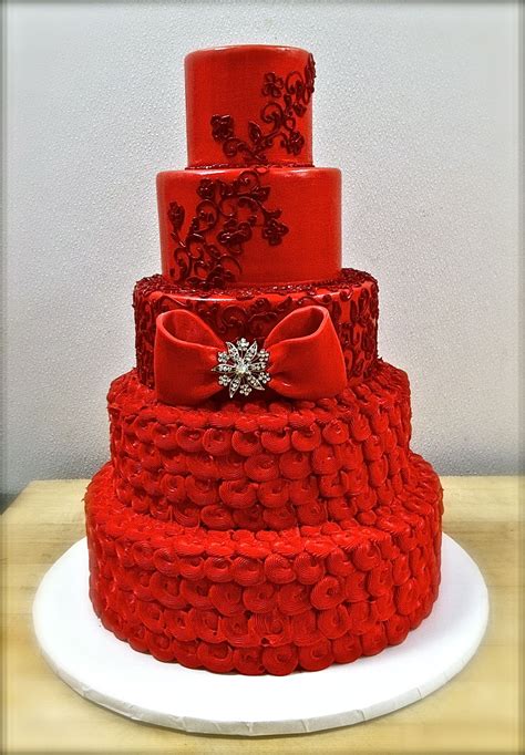 Pin by Maggie Todorova on cake_Red cake | Simple wedding cake, Big wedding cakes, Gorgeous ...