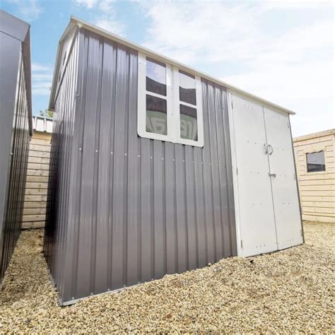 10ft x 7.5ft Steel Cottage Shed - includes a window - Sheds Direct Ireland