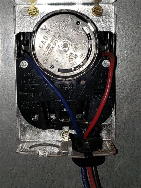 Honeywell L4064B fan limit switch help — Heating Help: The Wall