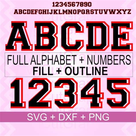 Layered Fonts Svg - Etsy