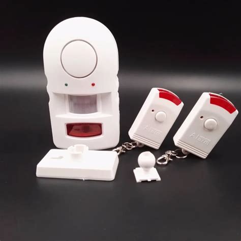 Newly arrived Portable IR Wireless Motion Sensor Detector + 2 Remote ...