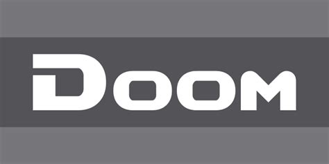 Doom | Font Zillion