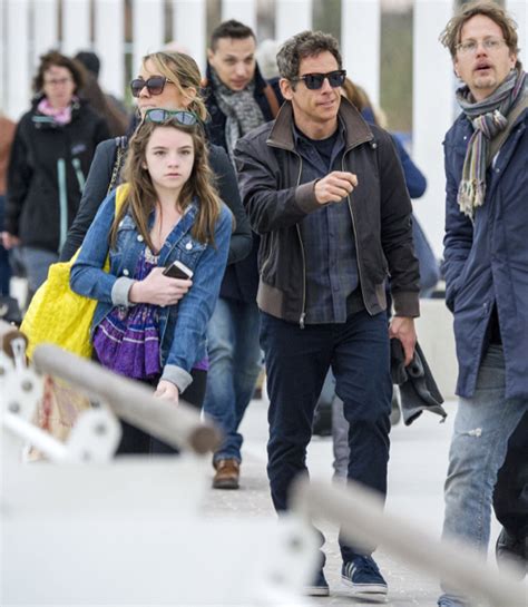 Exclusive... Ben Stiller & Family Arriving In Venice | Celeb Baby Laundry